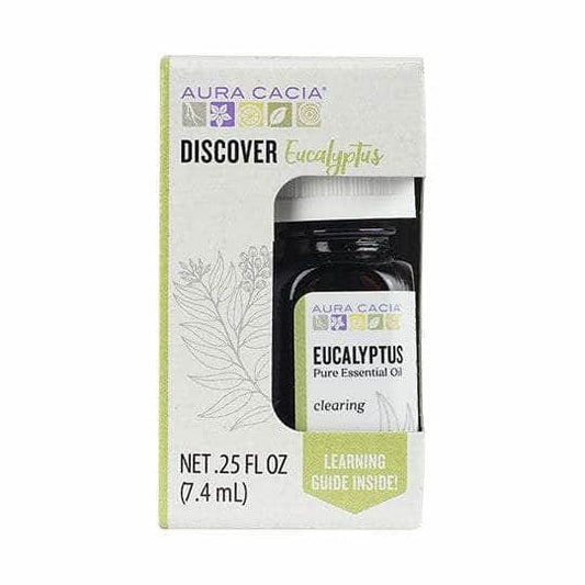 AURA CACIA Aura Cacia Discover Eucalyptus Essential Oil, 0.25 Fo