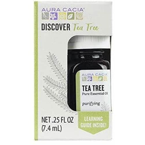 AURA CACIA Aura Cacia Discover Tea Tree Essential Oil, 0.25 Fo