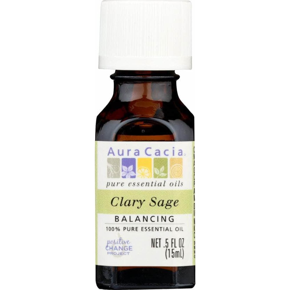 Aura Cacia Aura Cacia Essential Oil Clary Sage, 0.5 Oz