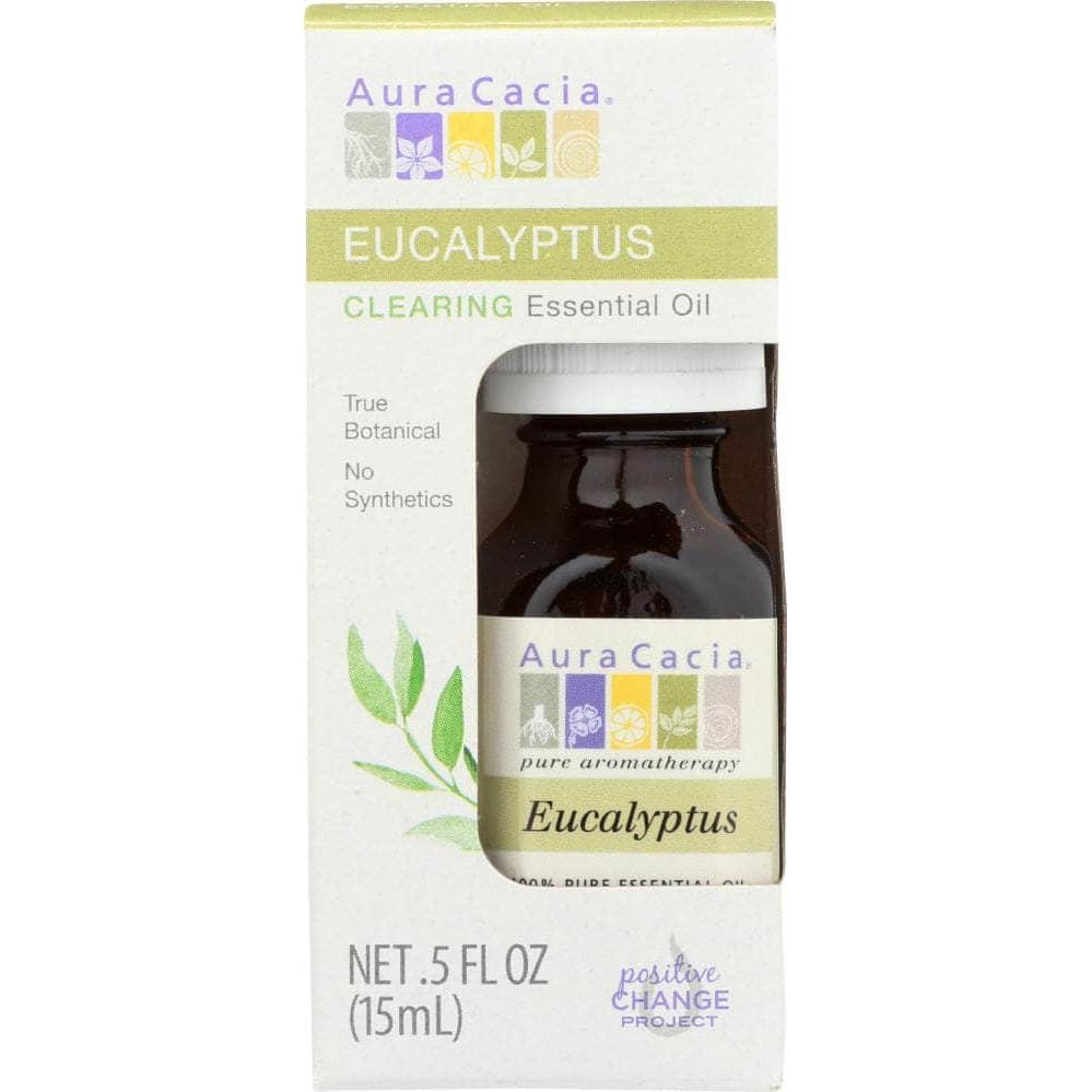 Aura Cacia Aura Cacia Oil Essential Eucalyptus Boxed, 0.5 oz