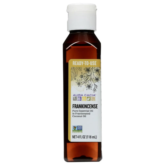 AURA CACIA: Oil Essential Frankincens 4 FO (Pack of 4) - Beauty & Body Care > Aromatherapy and Body Oils > Essential Oils - AURA CACIA