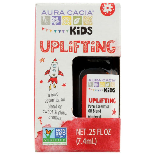 AURA CACIA: Oil Essential Kid Uplift 0.25 FO (Pack of 4) - Beauty & Body Care > Aromatherapy and Body Oils > Essential Oils - AURA CACIA