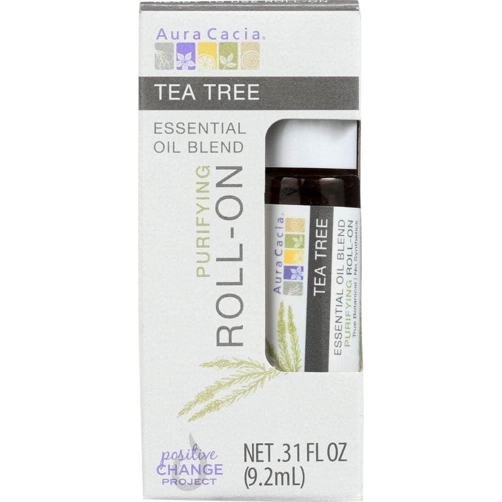 Aura Cacia Aura Cacia Oil Essential Roll-on Tea Tree 0.31 oz