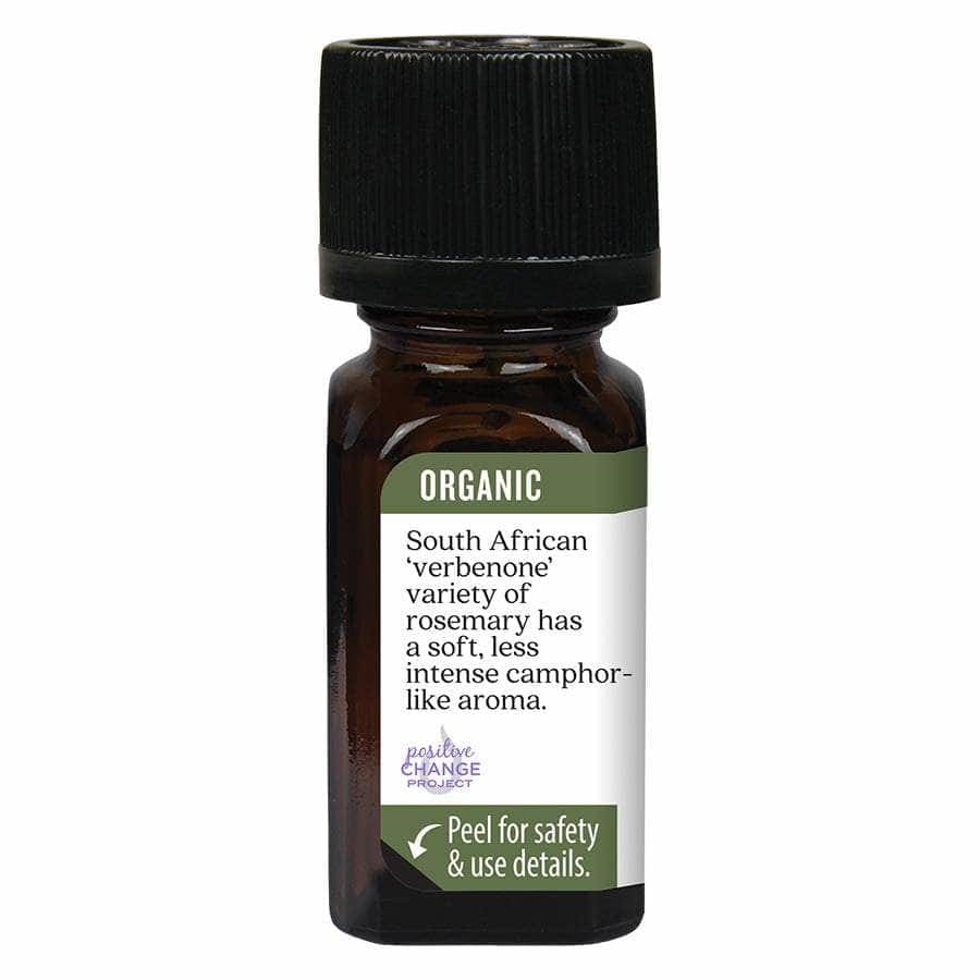 AURA CACIA Aura Cacia Oil Essential Rsemry Vrbn, 0.25 Oz