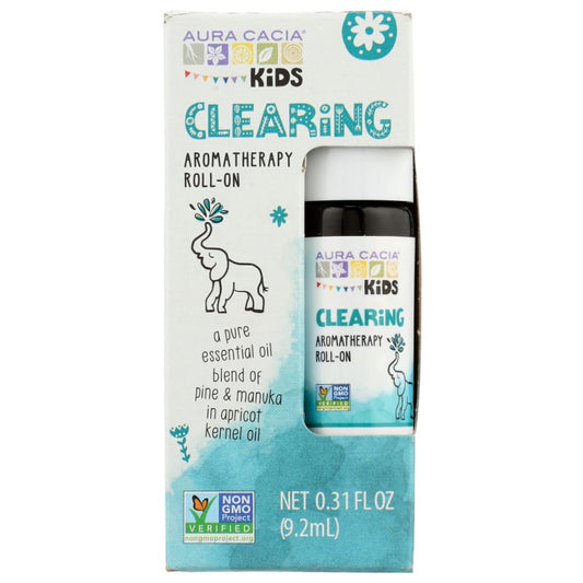 AURA CACIA: Oil Essnt Kid Clearing 0.31 FO (Pack of 4) - Beauty & Body Care > Aromatherapy and Body Oils > Essential Oils - AURA CACIA