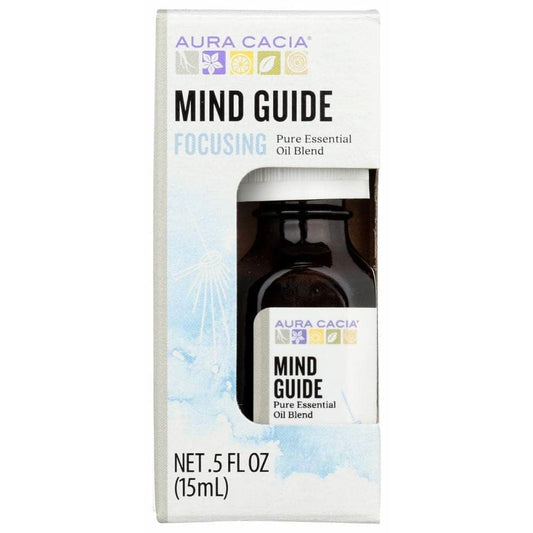 AURA CACIA Aura Cacia Oil Essntl Mind Guide Box, 0.5 Fo