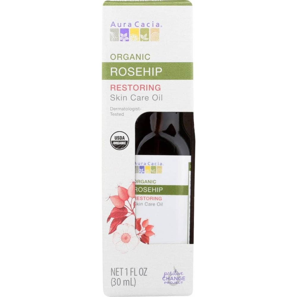 AURA CACIA Aura Cacia Oil Skin Care Rosehip Org, 1 Oz