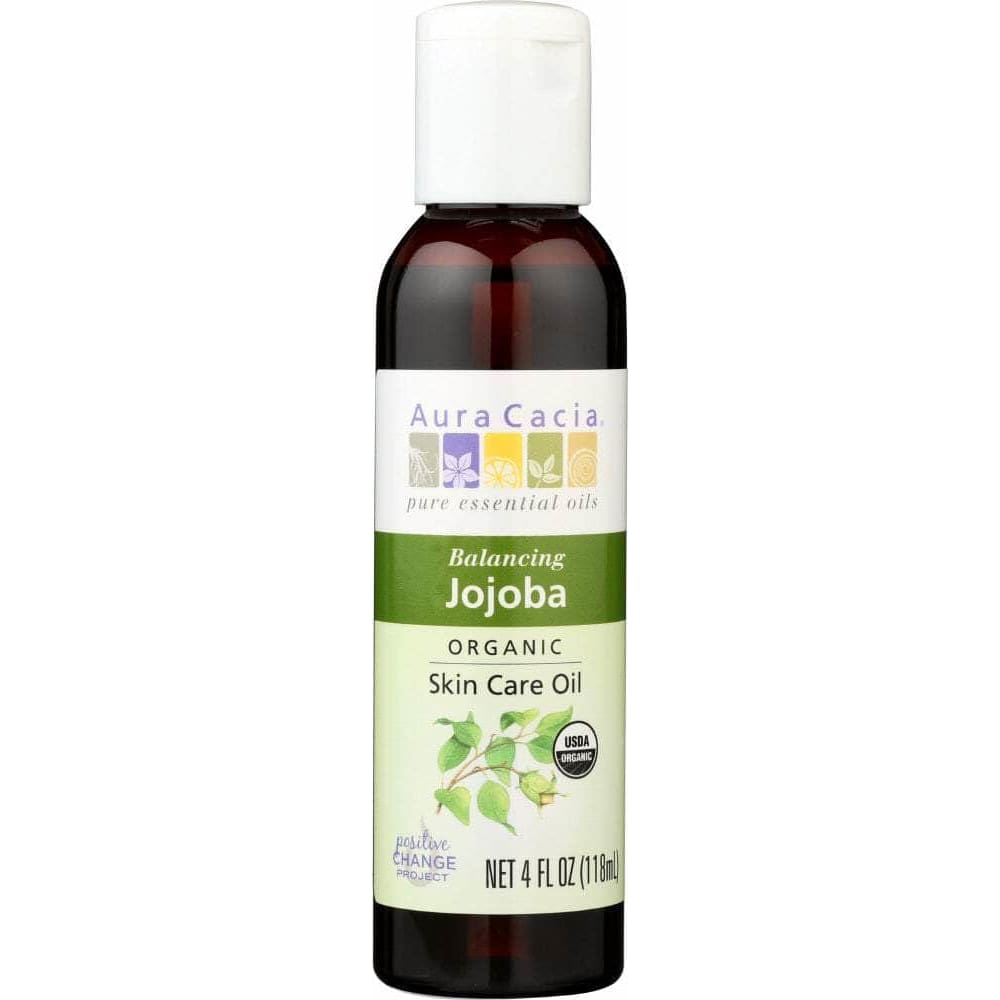 Aura Cacia Aura Cacia Organic Skin Care Oil Balancing Jojoba, 4 oz