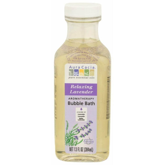 AURA CACIA Aura Cacia Relaxing Lavender Bubble Bath, 13 Oz