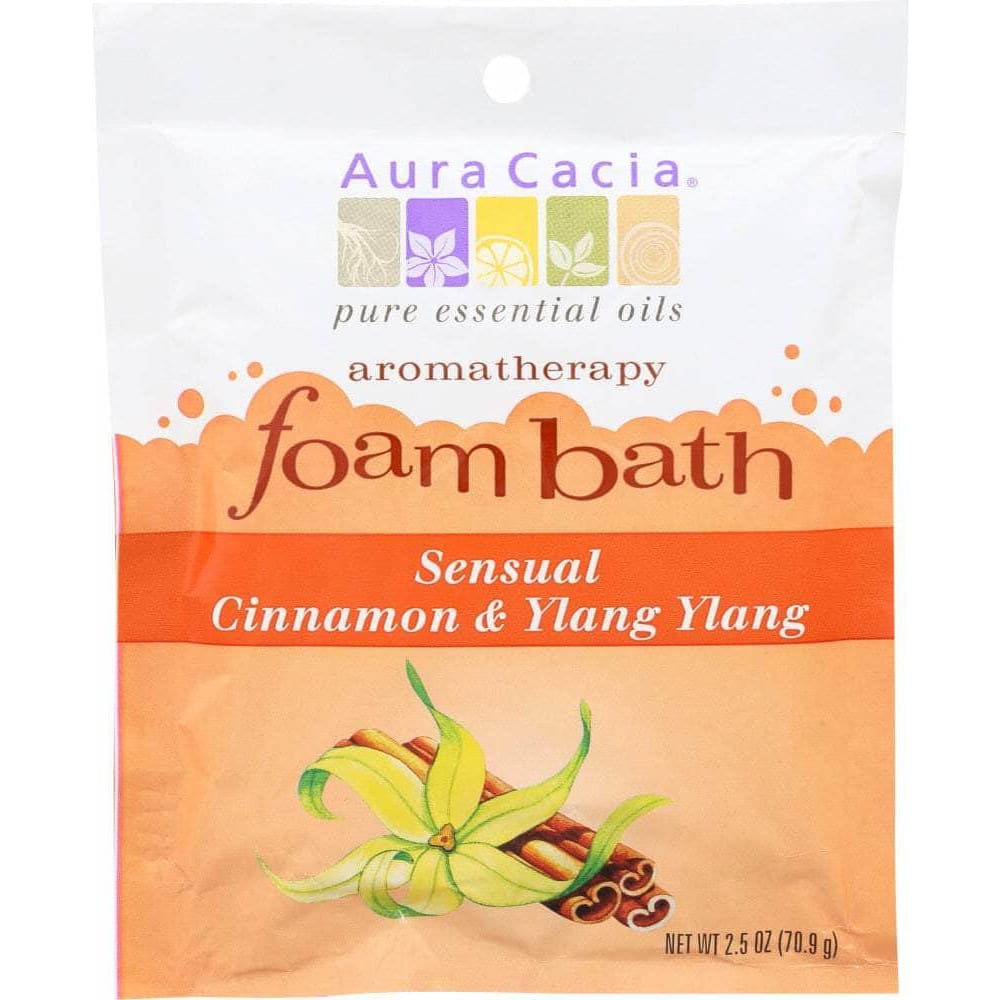 Aura Cacia Aura Cacia Sensual Cinnamon & Ylang Ylang Foam Bath, 2.5 oz