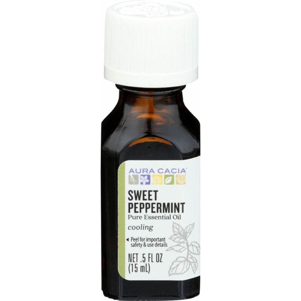 AURA CACIA Aura Cacia Sweet Peppermint Essential Oil, 0.5 Oz