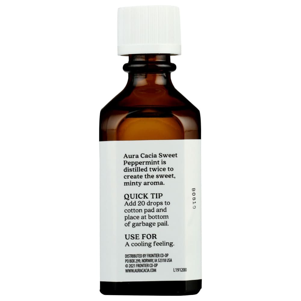 AURA CACIA: Sweet Peppermint Essential Oil 2 oz - Beauty & Body Care > Aromatherapy and Body Oils - AURA CACIA