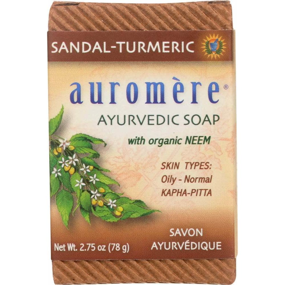 Auromere Auromere Soap Bar Sandalwood Turmeric 2.75 oz