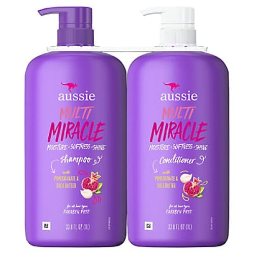 Aussie Multi Miracle Shampoo and Conditioner, 2 pk./33.8 fl. oz ...