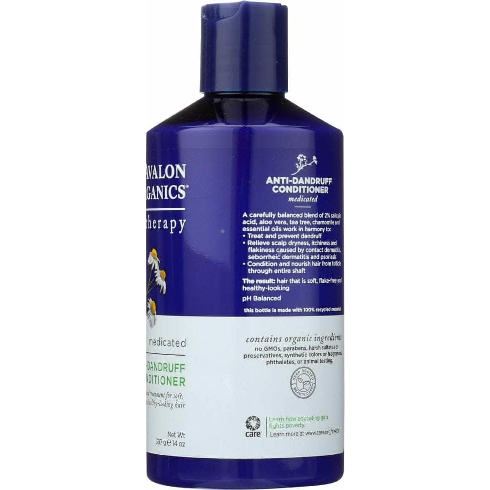 AVALON ORGANICS Avalon Organics Anti-Dandruff Conditioner Itch & Flake Therapy, 14 Oz