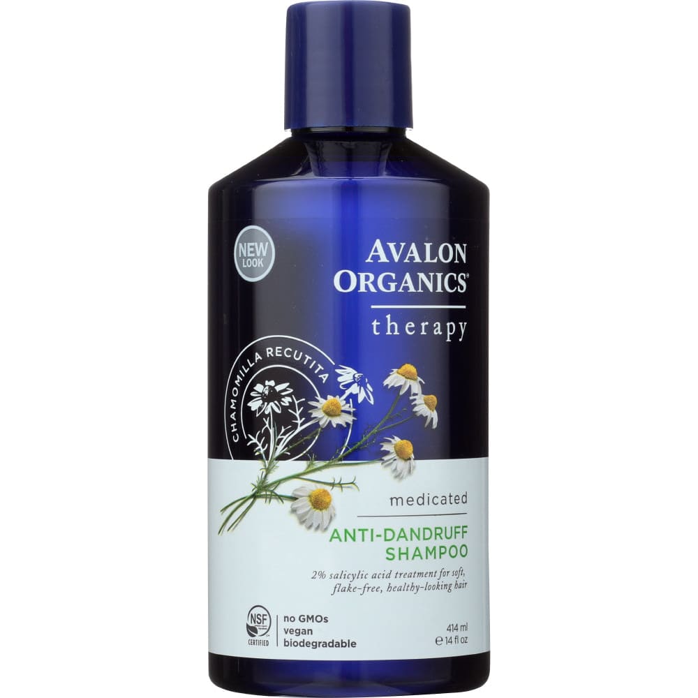 AVALON ORGANICS: Anti Dandruff Shampoo 14 oz (Pack of 3) - Beauty & Body Care > Hair Care > Shampoo & Shampoo Combinations - AVALON ORGANICS
