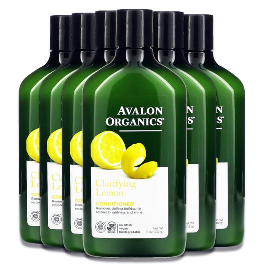 Avalon Organics Clarifying Lemon Conditioner 11 Fl. oz 6 Pack - Conditioners - Avalon Organics