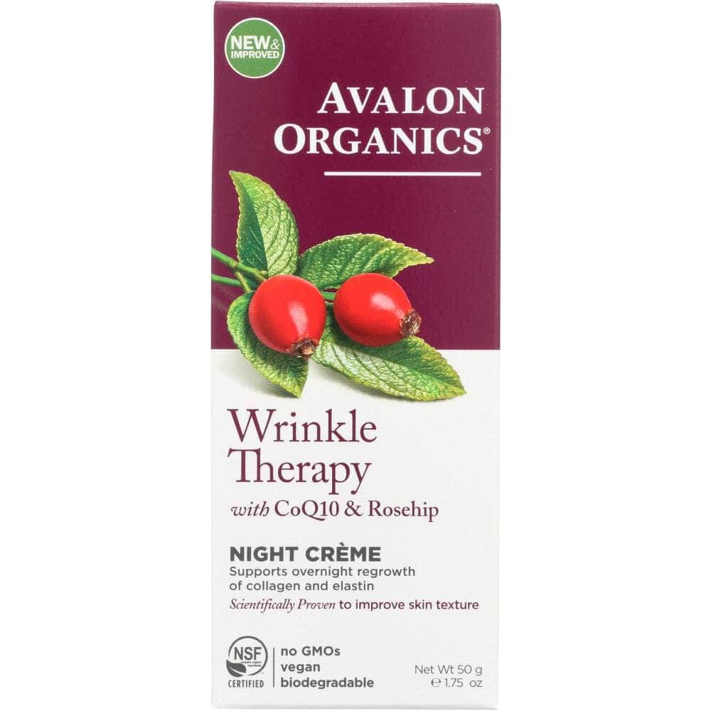 Avalon Organics Avalon Organics CoQ10 Repair Wrinkle Defense Night Cream, 1.75 oz