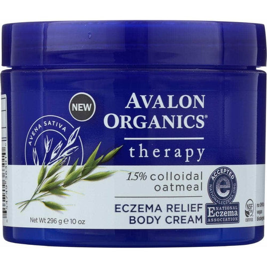 AVALON ORGANICS Avalon Organics Cream Body Eczema Therapy, 10 Oz