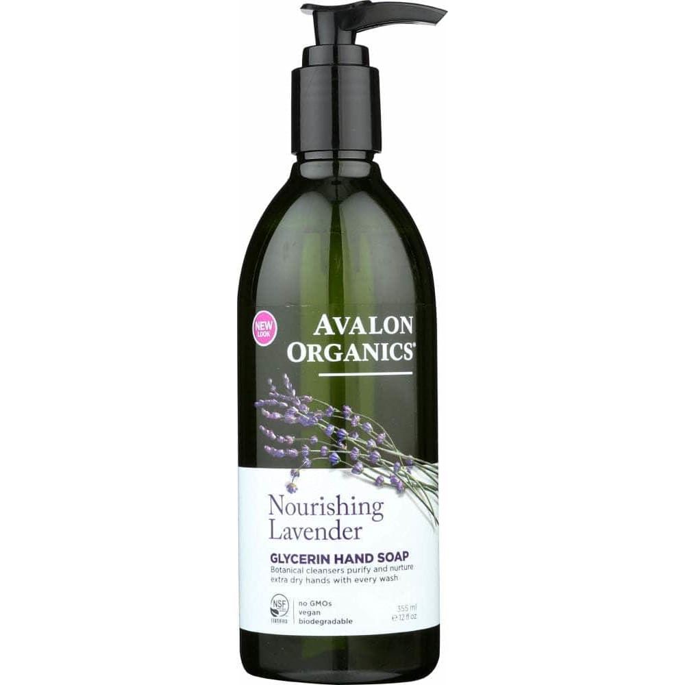Avalon Organics Avalon Organics Glycerin Liquid Hand Soap Lavender, 12 Oz