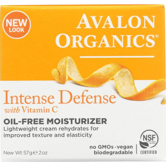 Avalon Organics Avalon Organics Intense Defense Vitamin C Renewal Rejuvenating Oil-Free Moisturizer, 2 oz
