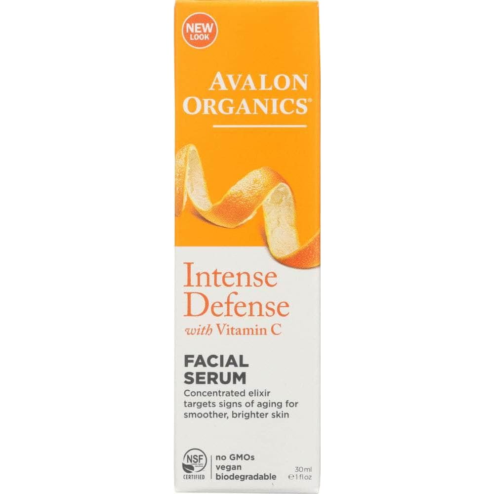 Avalon Organics Avalon Organics Intense Defense Vitamin C Renewal Vitality Facial Serum, 1 oz