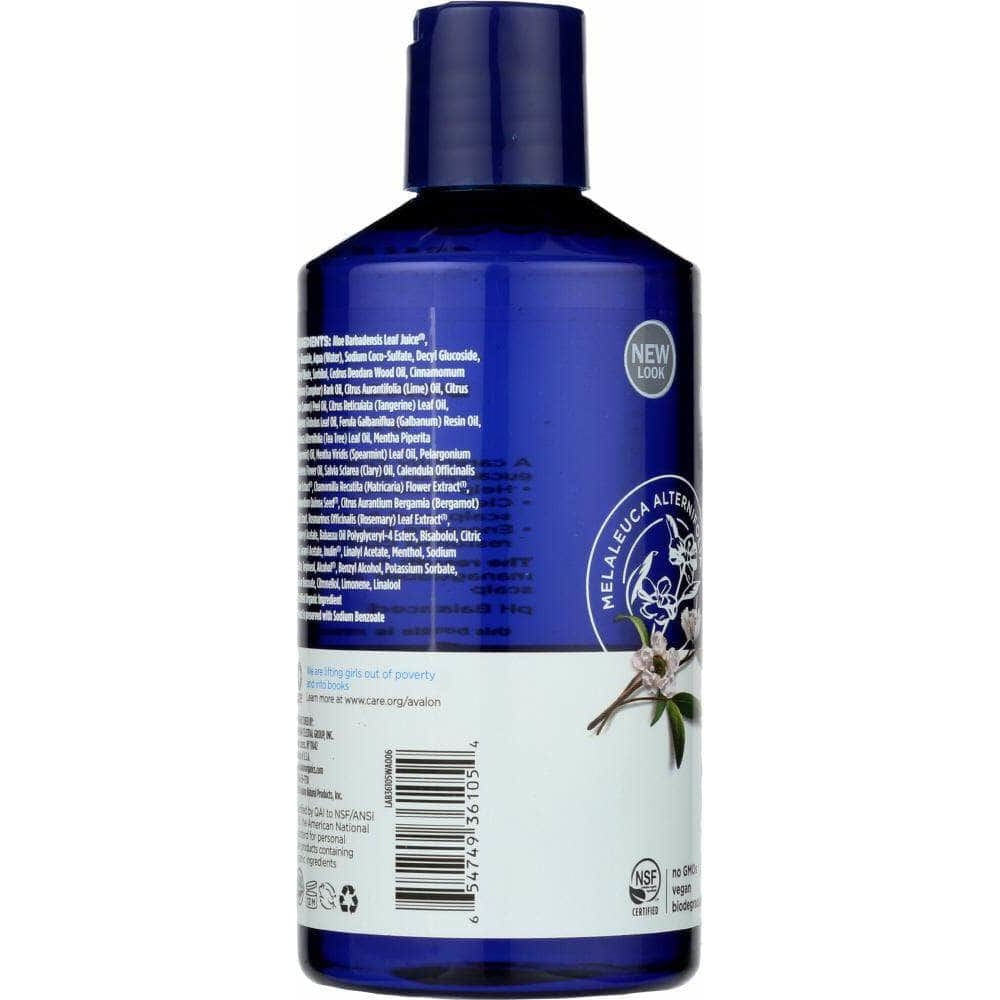 Avalon Organics Avalon Organics Scalp Normalizing Shampoo Tea Tree Mint Therapy, 14 oz