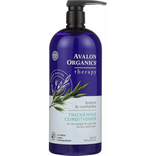 AVALON ORGANICS Avalon Organics Thickening Conditioner Biotin B-Complex Therapy, Paraben Free, 32 Oz