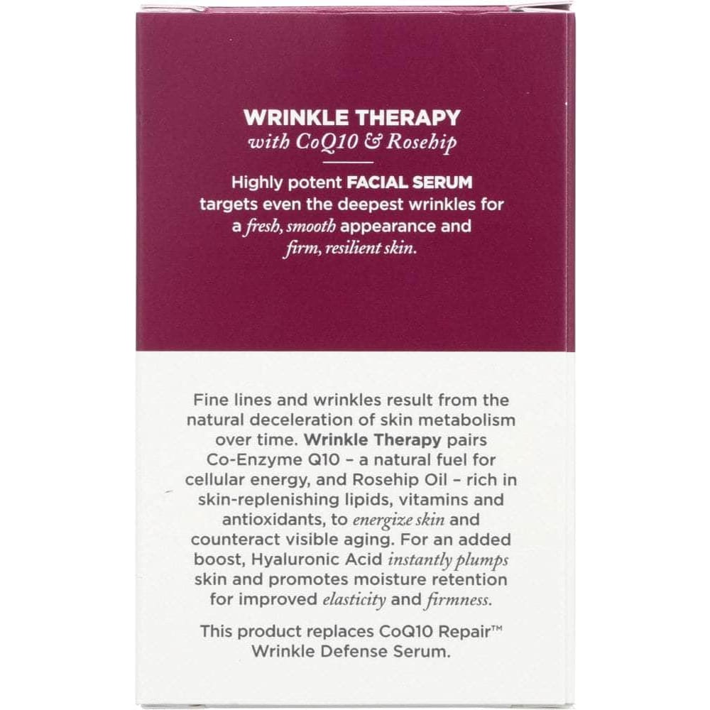 AVALON ORGANICS Avalon Organics Wrinkle Therapy With Coq10 & Rosehip Facial Serum, 0.55 Oz