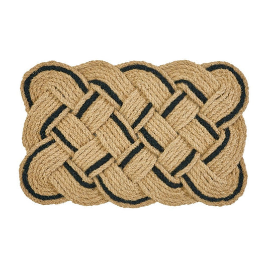 Avery Home Sailors Knot Coir Doormat 24 x 36 - Outdoor Decorative Accents - ShelHealth