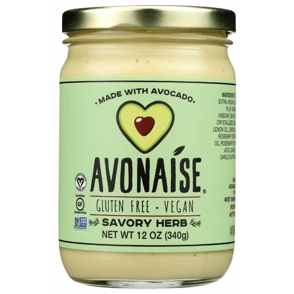 AVONAISE AVONAISE Mayo Avocado Savory Herb, 12 oz