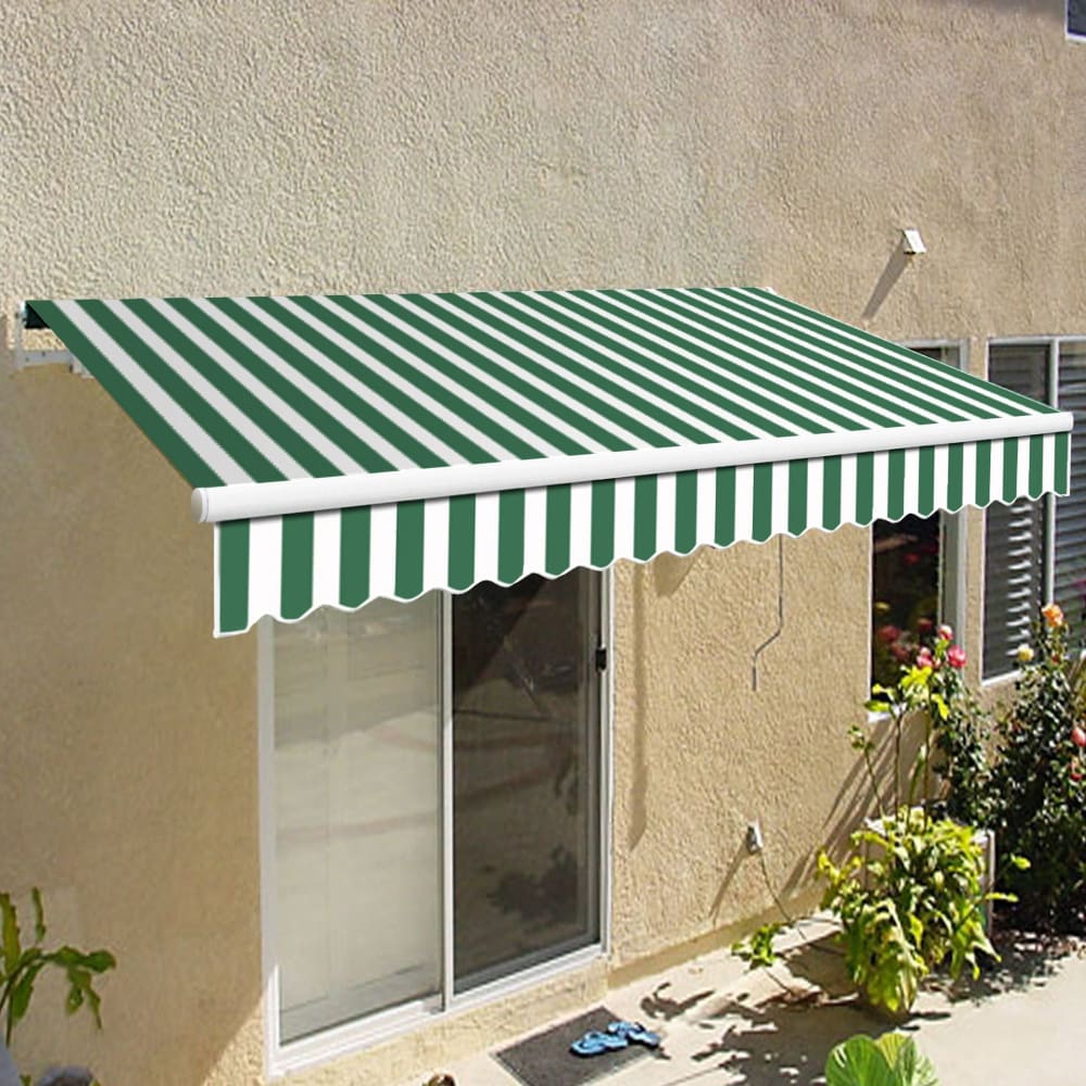 Awntech California 8’ Beauty-Mark Manual Patio Awning with 84 Projection - Home/Patio & Outdoor Living/Awnings & Outdoor Shading/Manual