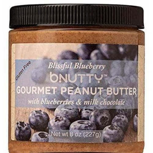 BNUTTY B Nutty Peanut Butter Blissful Blueberry, 8 Oz