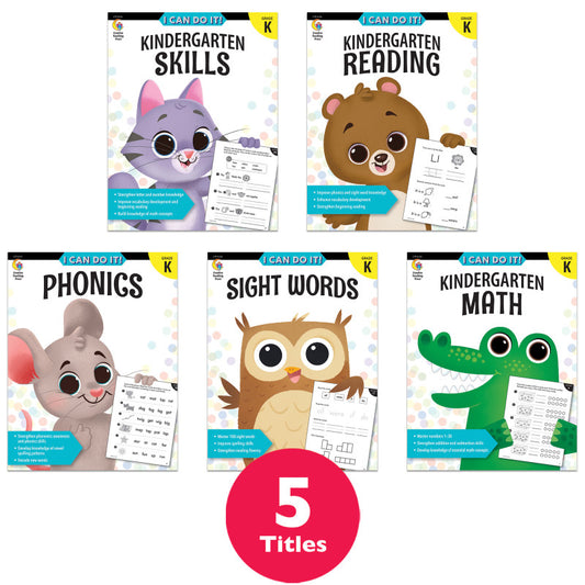 Kindergarten Pack I Can Do It (Pack of 3)