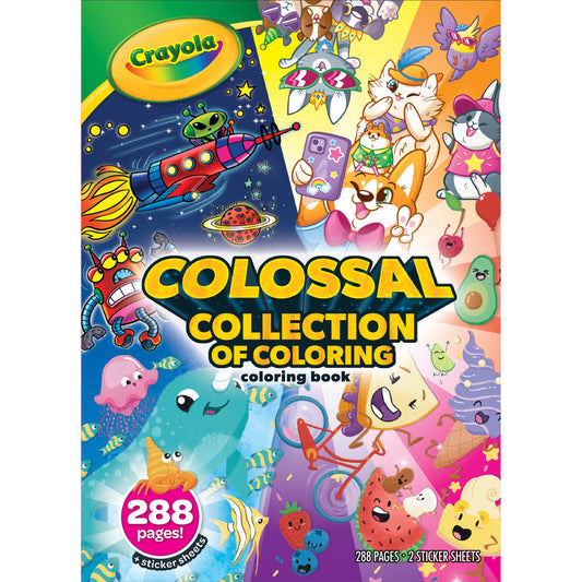 Colossal Collection Of Coloring Book (Pack of 10)