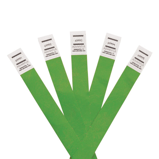 Wristbands Green 500Pk