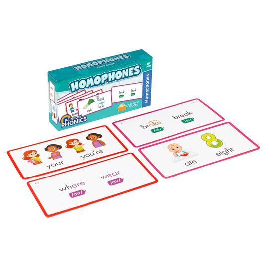 Homophones Flash Cards (Pack of 2)
