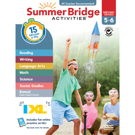 Summer Bridge Activities Gr 5 - 6 (Pack of 3)