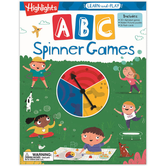 Abc Spinner Games Learn & Play (Pack of 3)