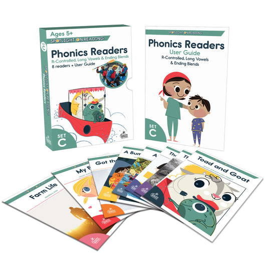 Spotlight Read Phonics Readrs Set C (Pack of 3)
