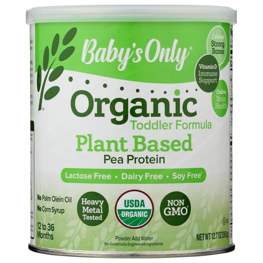 BABYS ONLY ORGANIC: Formula Baby Pea Protein 12.7 oz - BABYS ONLY ORGANIC