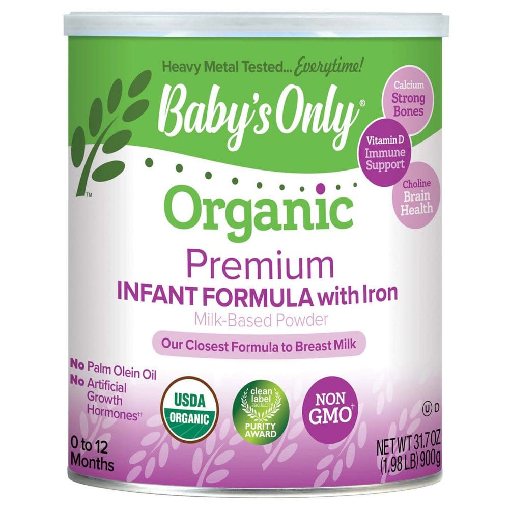 Baby’s Only Organic Premium Infant Formula (31.75 oz.) - Baby Formula - Baby’s