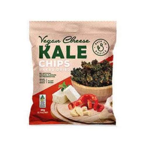 BACK TO BASICS Grocery > Snacks > Chips BACK TO BASICS: Vegan Cheese Kale Chips, 2.1 oz