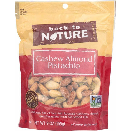 Back To Nature Back To Nature Cashew Almond Pistachio Mix, 9 oz