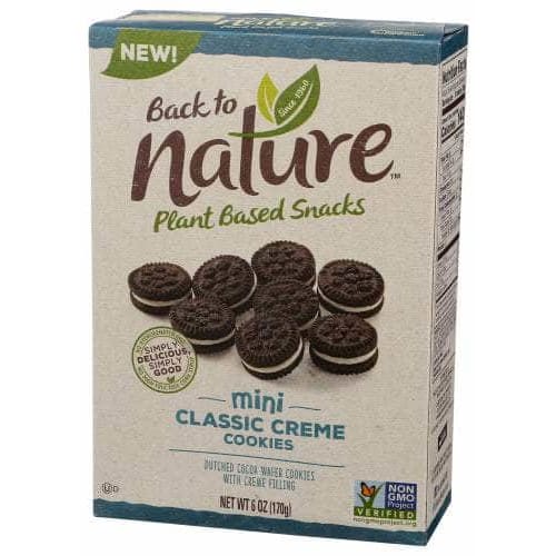 BACK TO NATURE Back To Nature Cookie Mini Classic Creme, 6 Oz