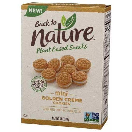 BACK TO NATURE Back To Nature Cookie Mini Golden Creme, 6 Oz