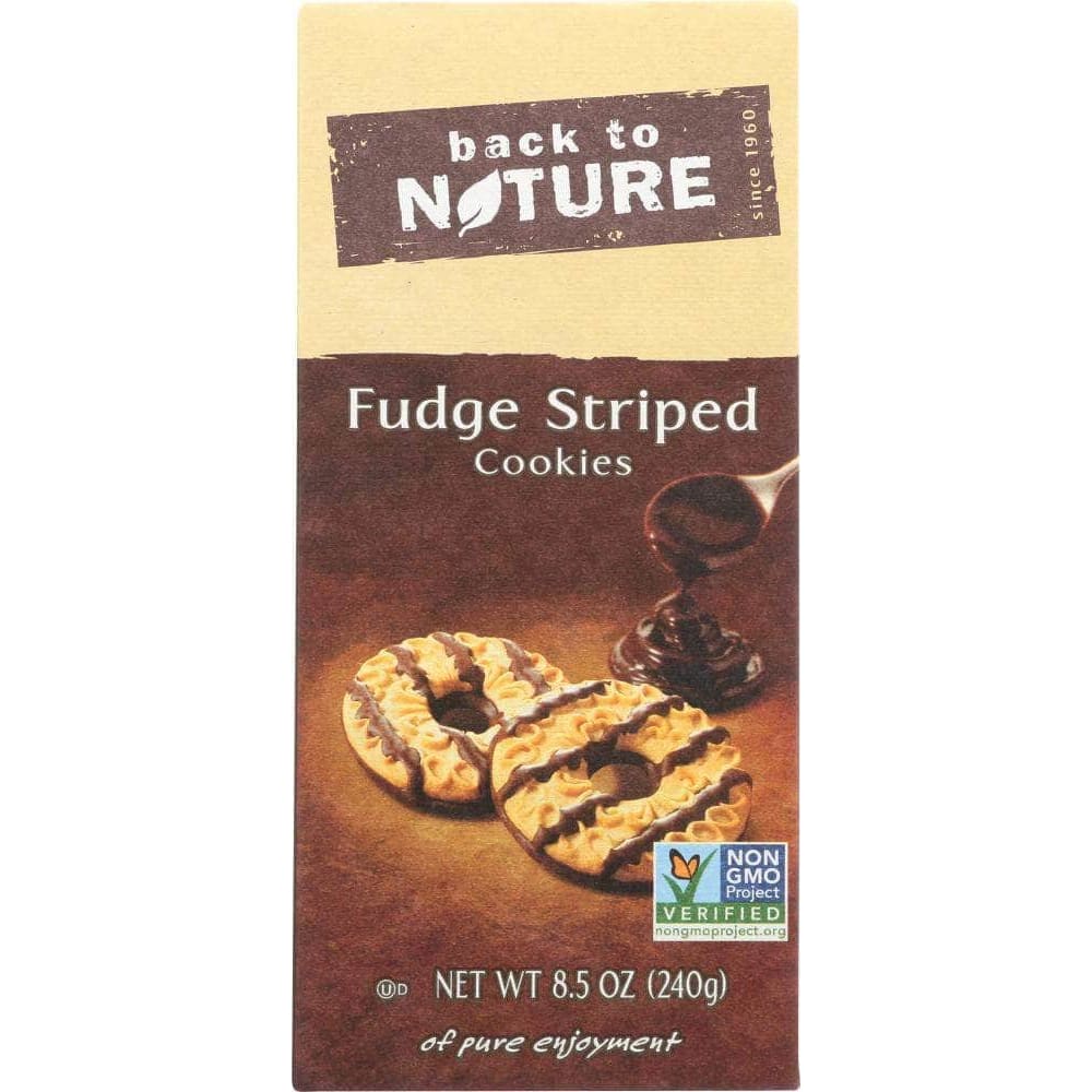 Back To Nature Back To Nature Fudge Stripe Shortbread Cookie, 8.5 oz