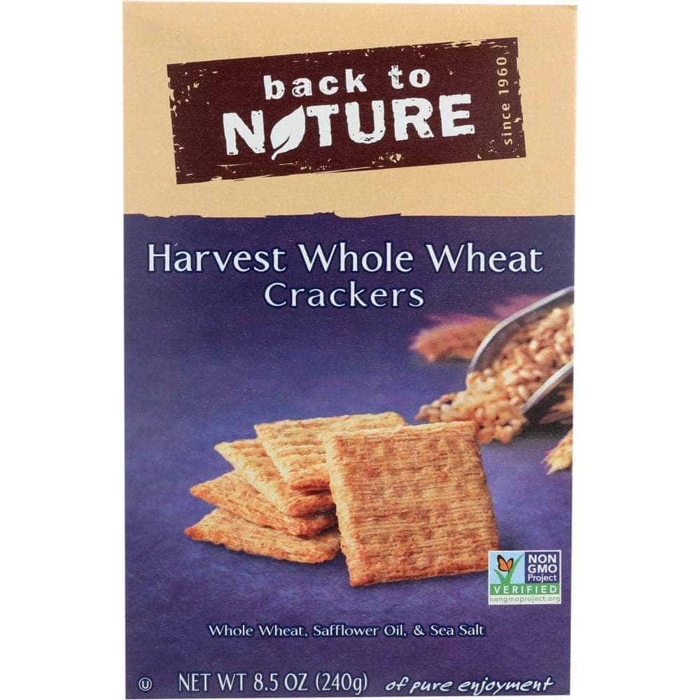 Back To Nature Back To Nature Harvest Whole Wheat Crackers, 8.5 oz