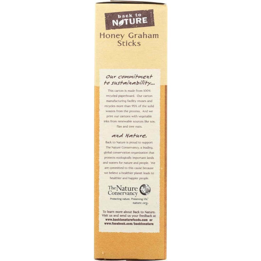 Back To Nature Back To Nature Honey Graham Sticks, 8 oz