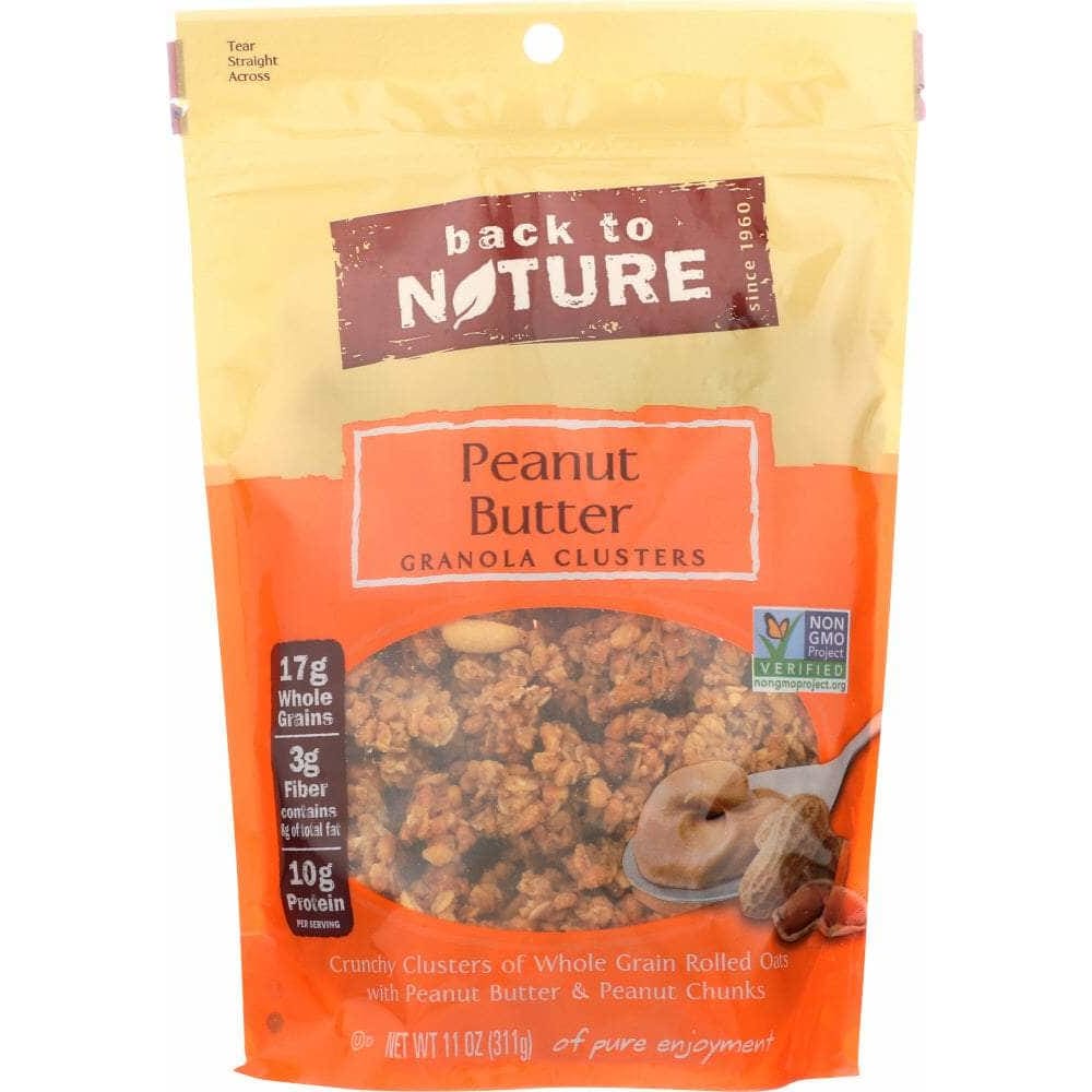 Back To Nature Back To Nature Non GMO Peanut Butter Granola Clusters, 11 oz